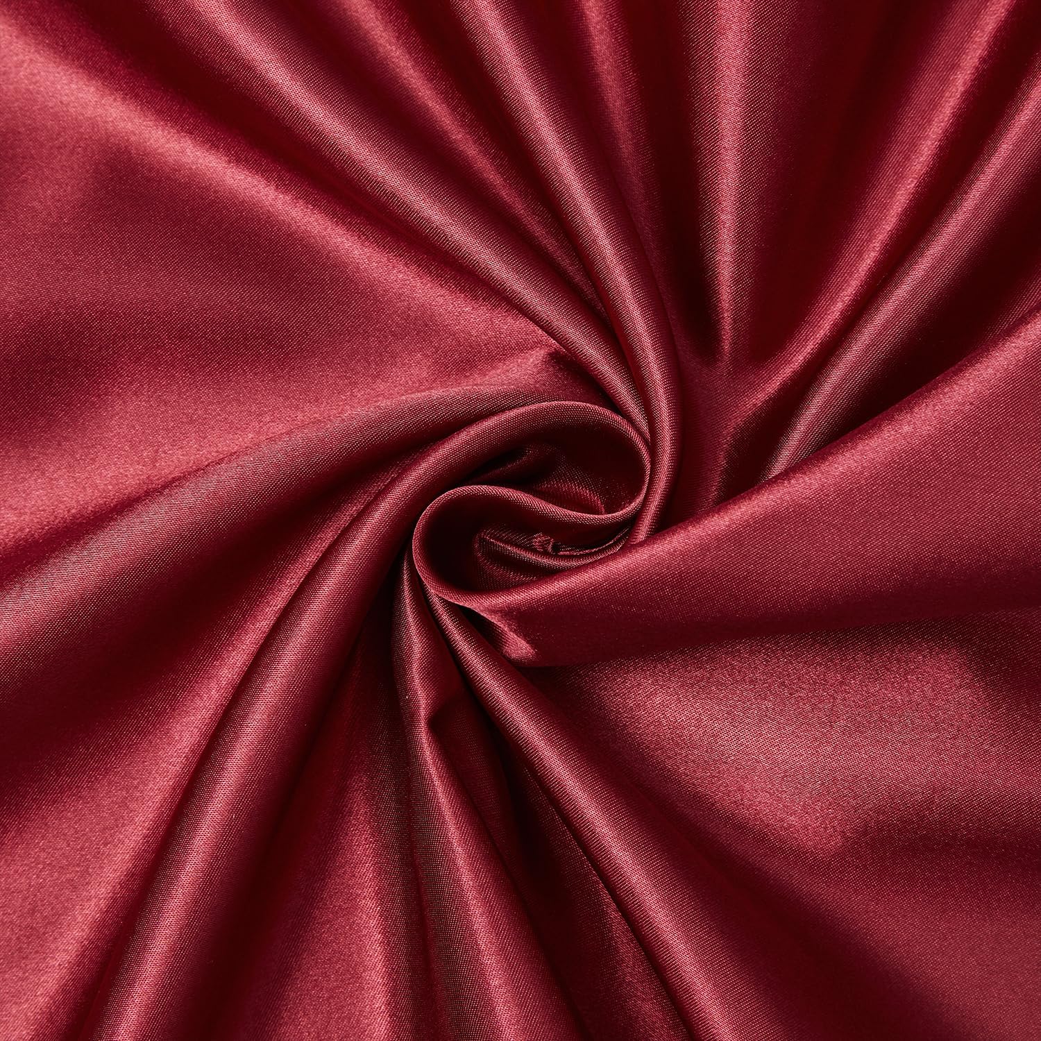 Satin Silk Pillowcase for Skin and Hair, 2 Pack - Envelope Closure - Bedding Queen Pillow Cases(20" x 30"), Soft Breathable Smooth Cooling Silk Pillow Covers for Sleeping, Burgundy - Image 2